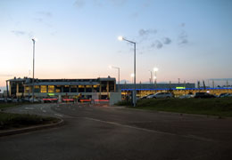 widok na terminal lotniska